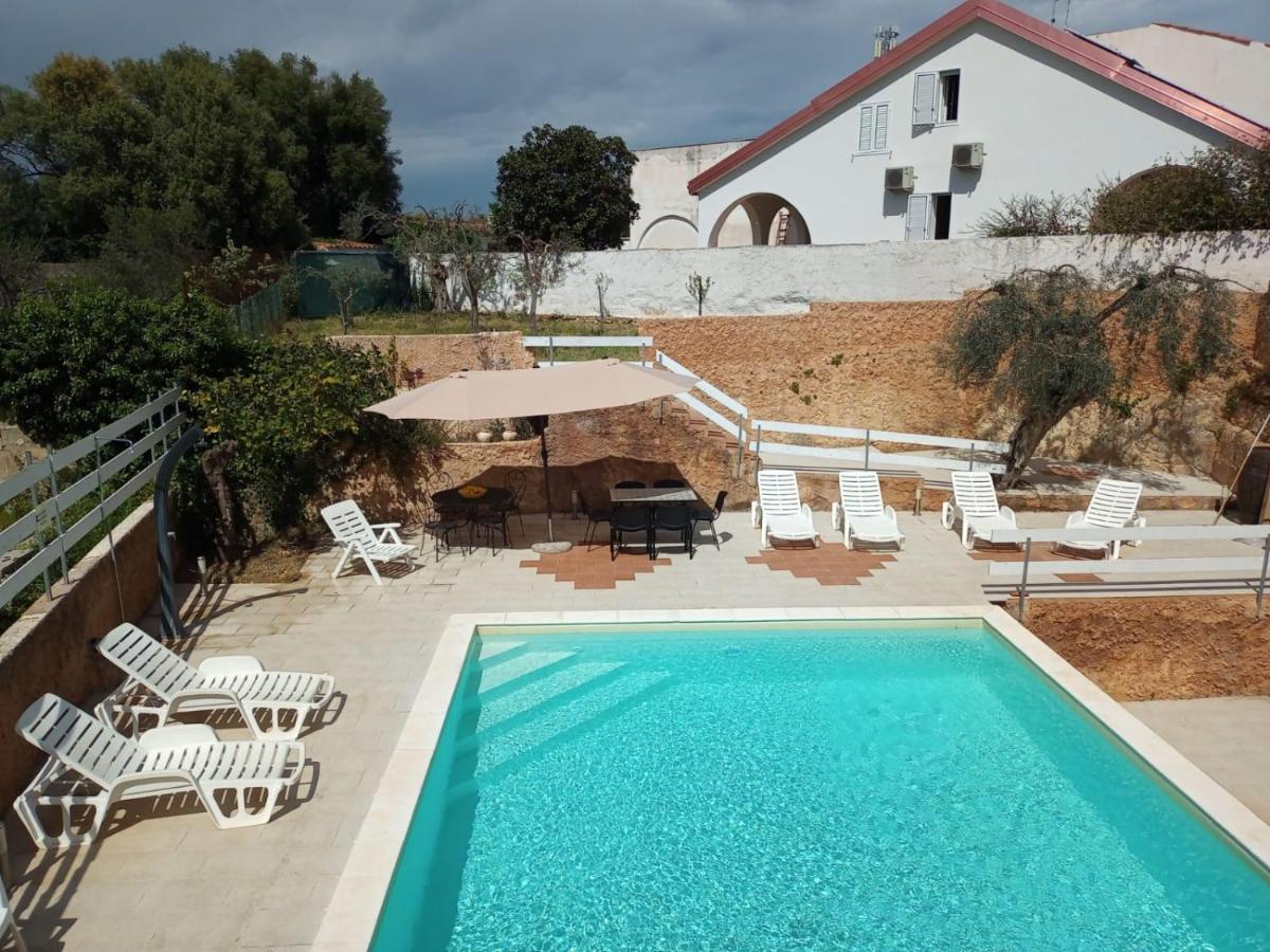 Terre Di Mare Near The Sandy Beach With Pool, Parking & Wifi Фонтане-Бьянке Экстерьер фото